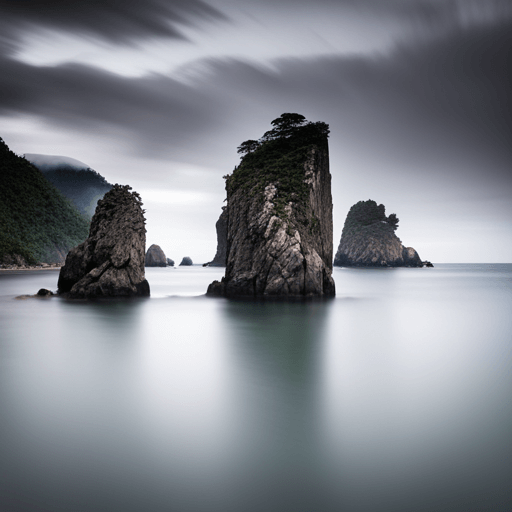 울릉도 거북바위 붕괴