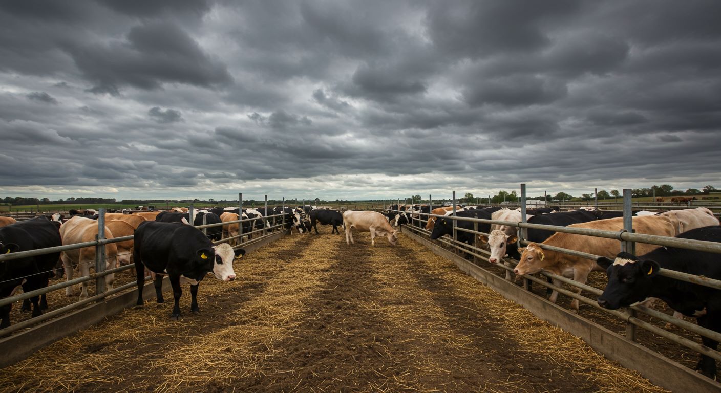 가축 사육장 모습