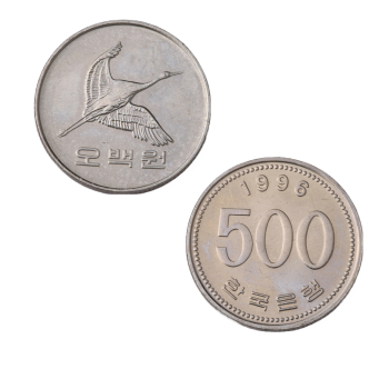희귀동전 1996년 500원