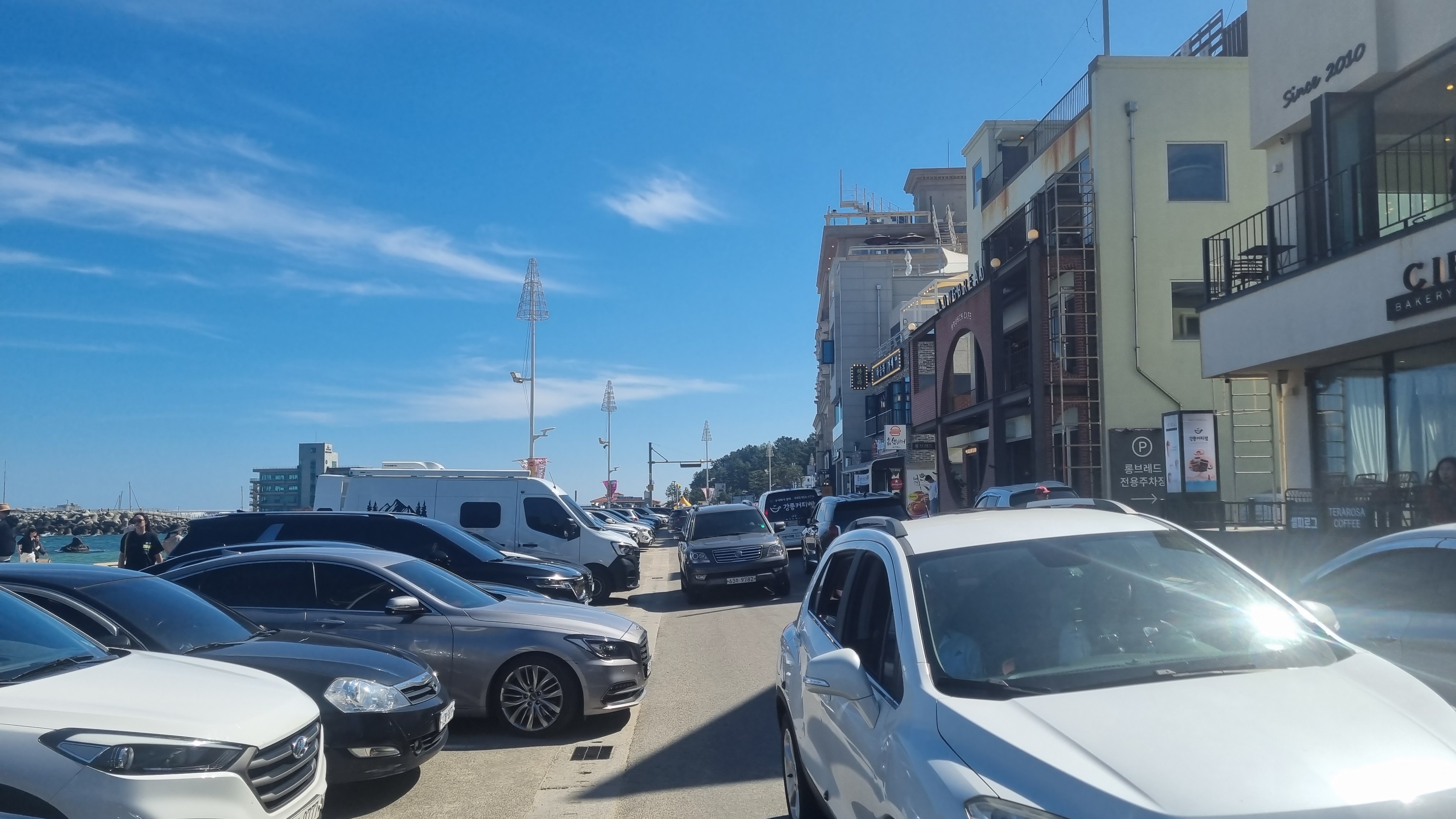 가을 여행지 추천 - 강릉 바다 경포대 경포호 안목 해변 카페 맛집 주차