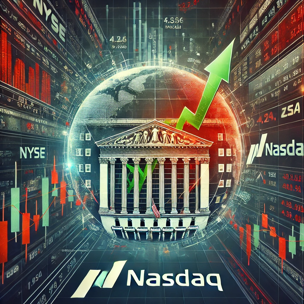나스닥 급등 이미지
