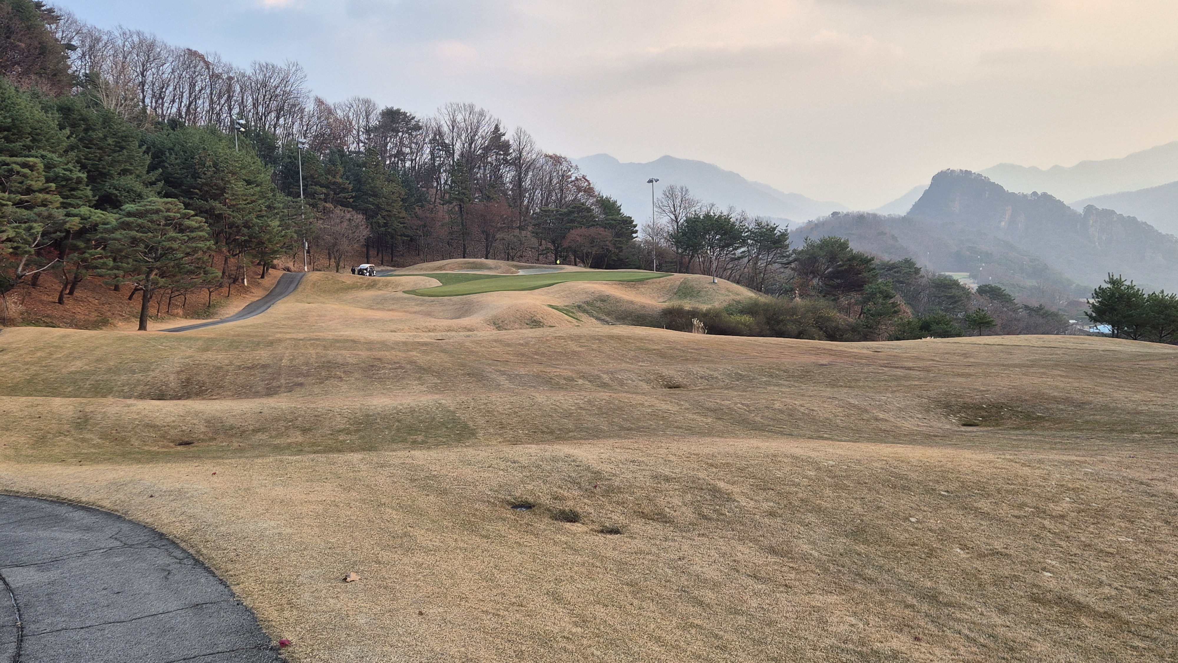 몽베르cc 가을-겨울 코스 사진 및 공략 정보