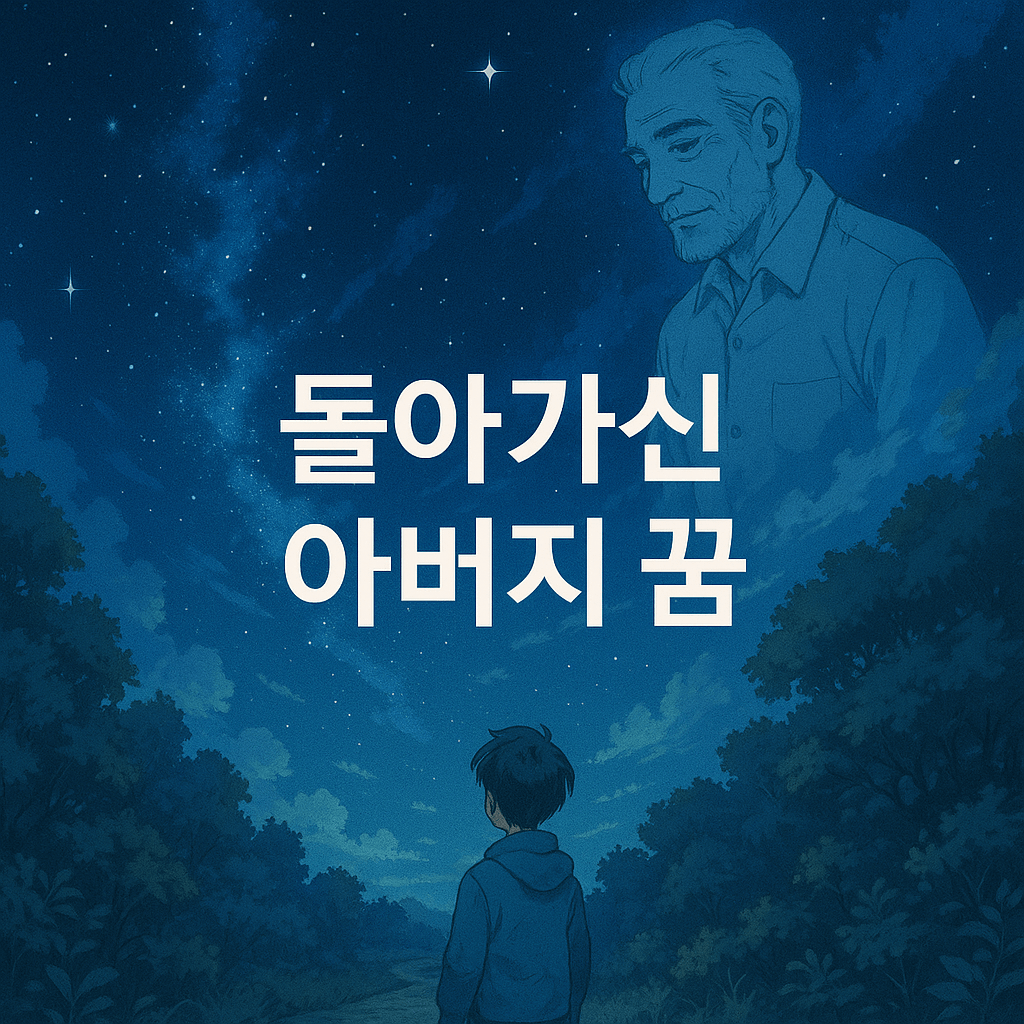 돌아가신 아버지 꿈