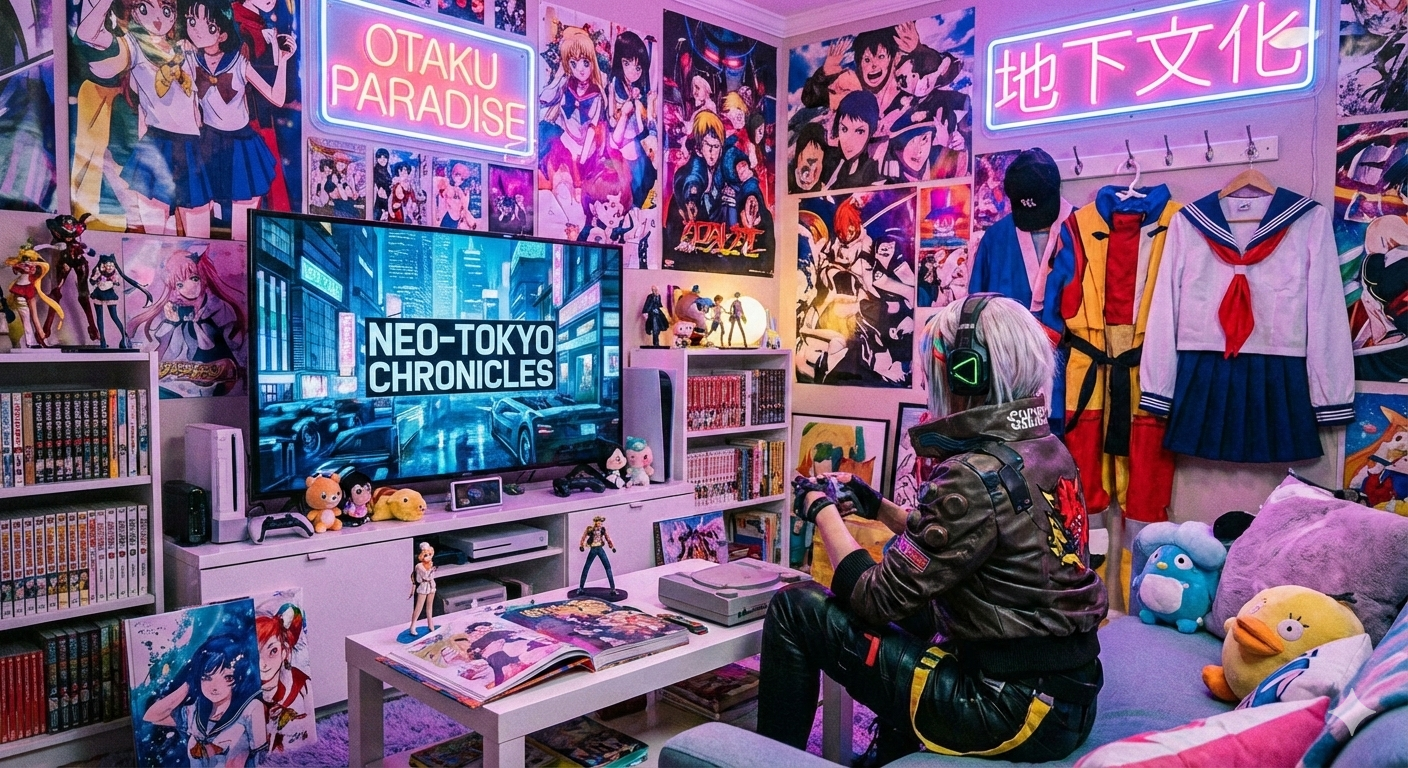 대중들이 생각할 법한 서브컬처의 이미지