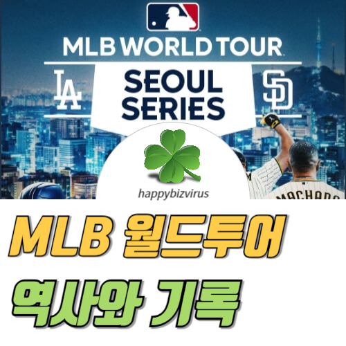 MLB 월드 투어 역사와 기록 썸네일 이미지