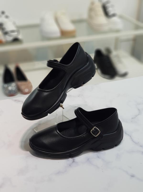 한슈 밴딩 메리제인 통굽 플랫 슈즈 fl HS361155