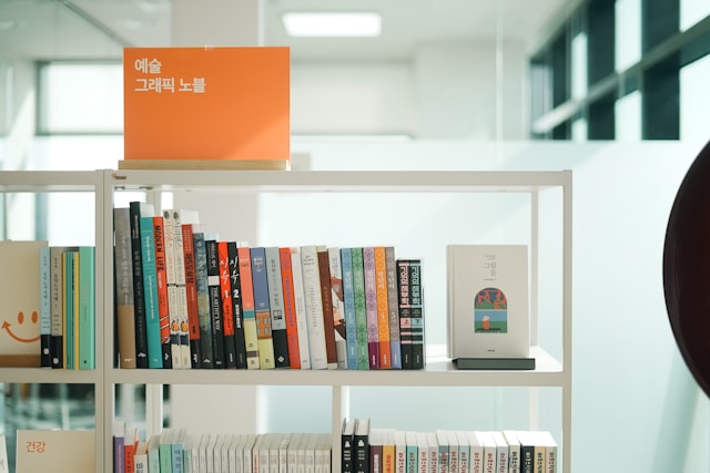 전통 패턴으로 재해석한 아트북 표지 디자인 사례