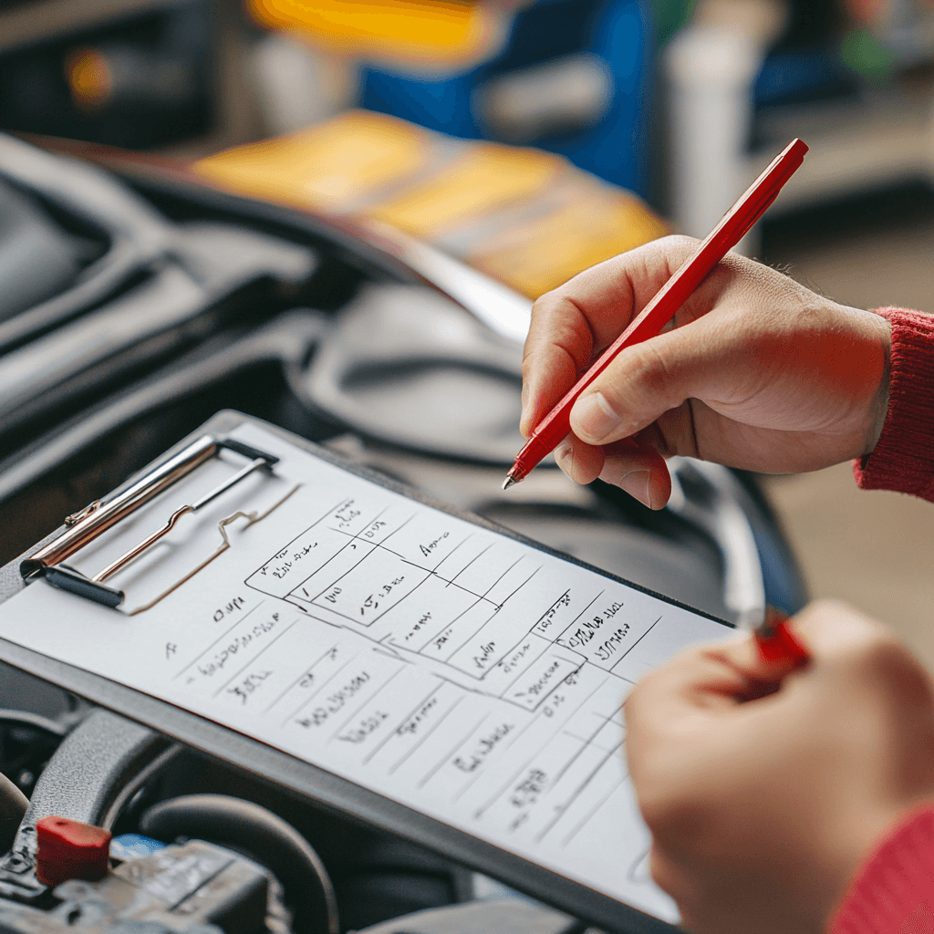 중고차 계약 전 점검