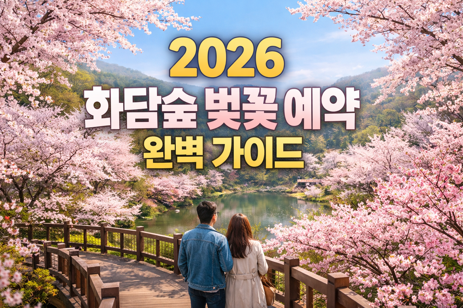 2026 화담숲 벚꽃 예약 완벽 가이드