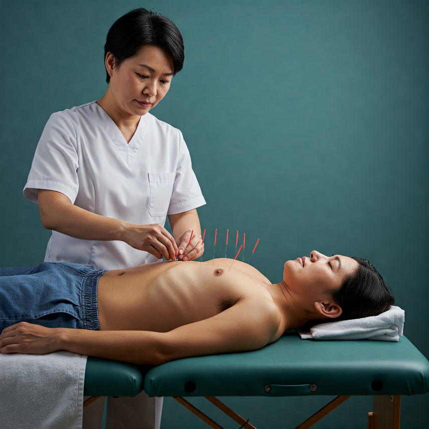 침 치료, 뜸·부항 치료, 한방 마사지(경락)