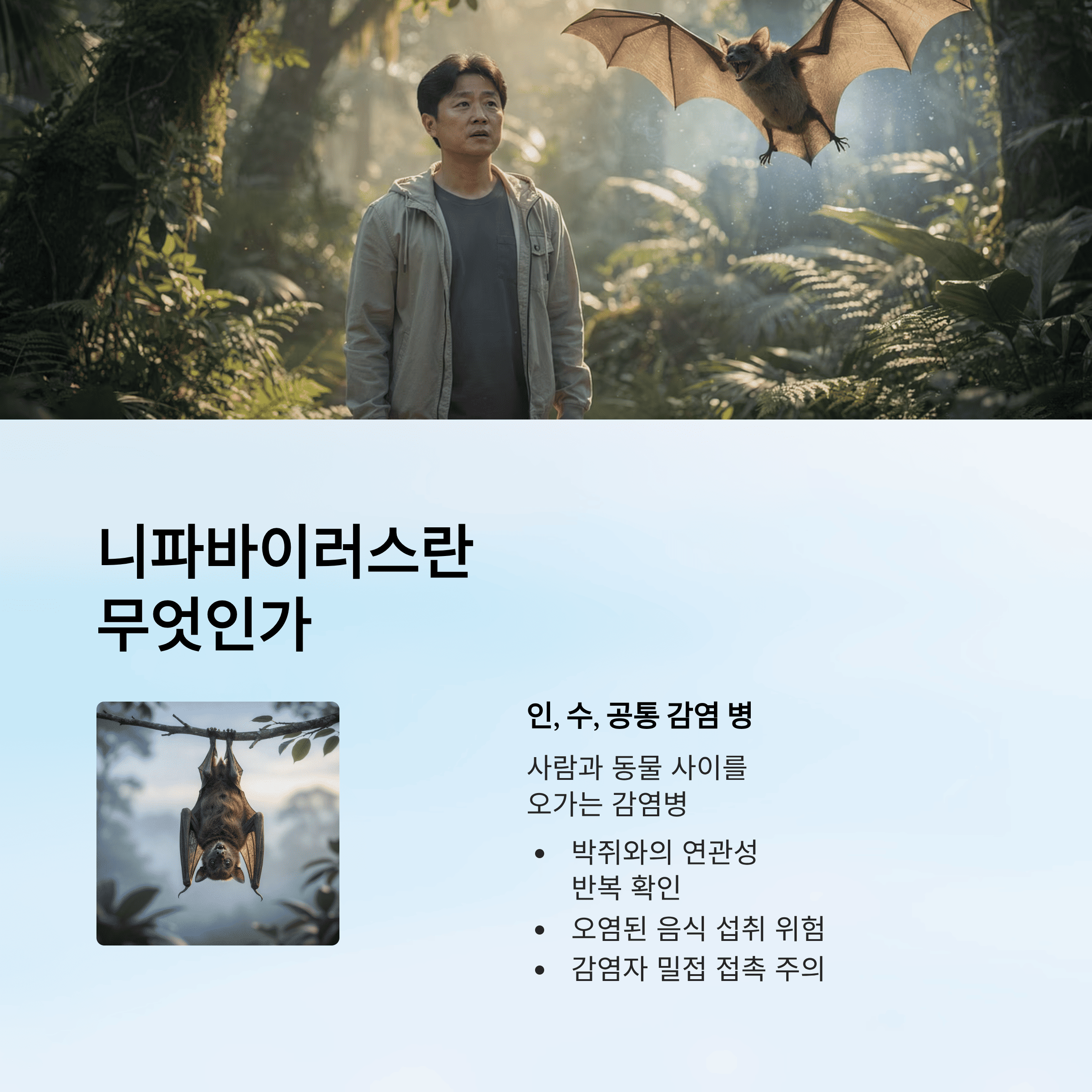 인도 니파바이러스, 개인이 해야 할 현실적인 대응
