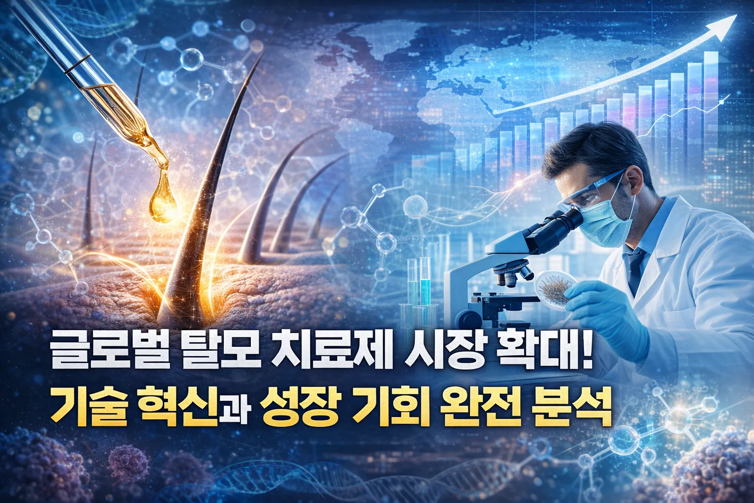 글로벌 탈모 치료제 시장 확대