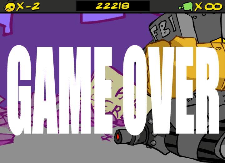 아빠와나-외계인편-플래시게임-종료-화면