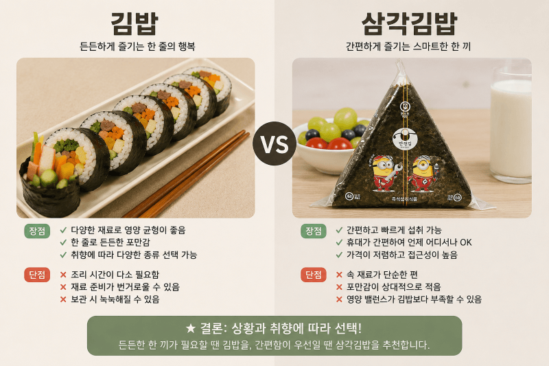 한국의 김밥 문화