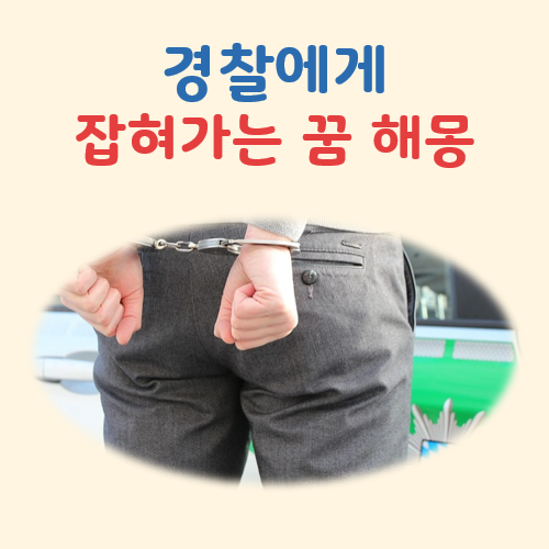 경찰에게 잡혀가는 꿈 해몽 대표 이미지