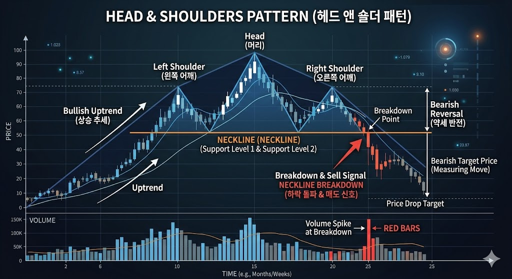 해드 엔 숄더 패턴