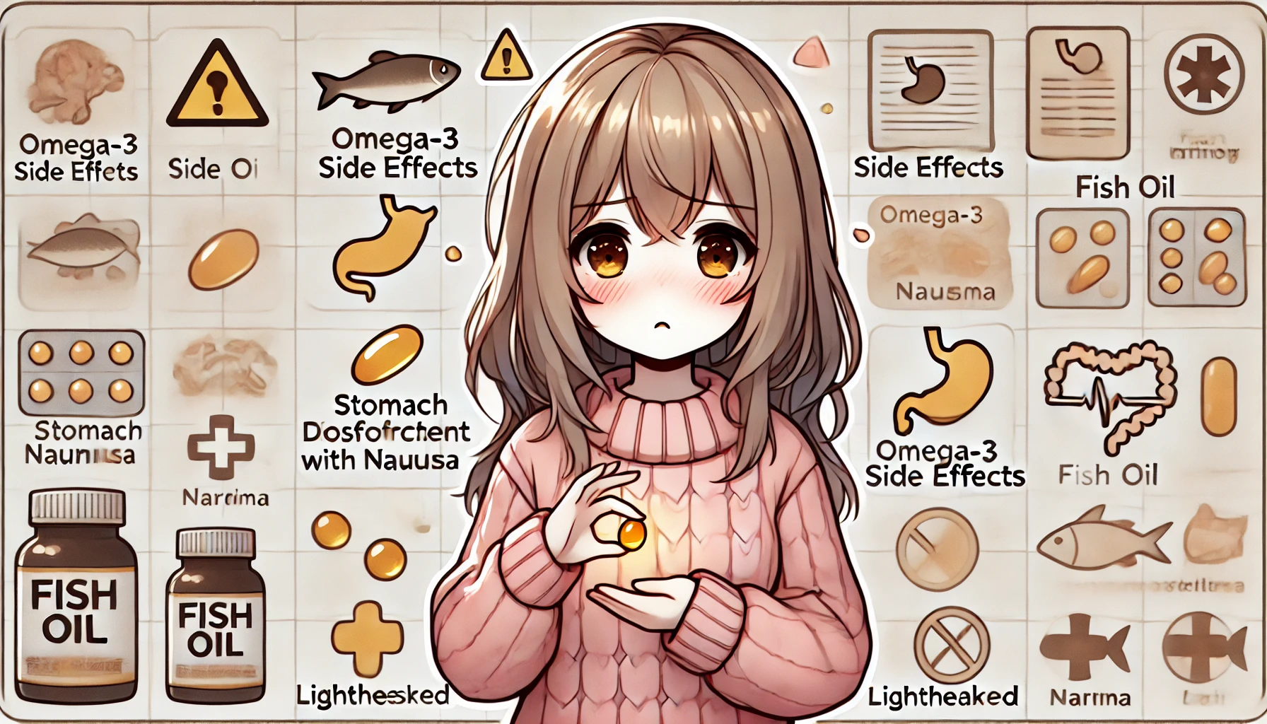 오메가 3의 부작용 – 과다 섭취 시 주의해야 할 사항