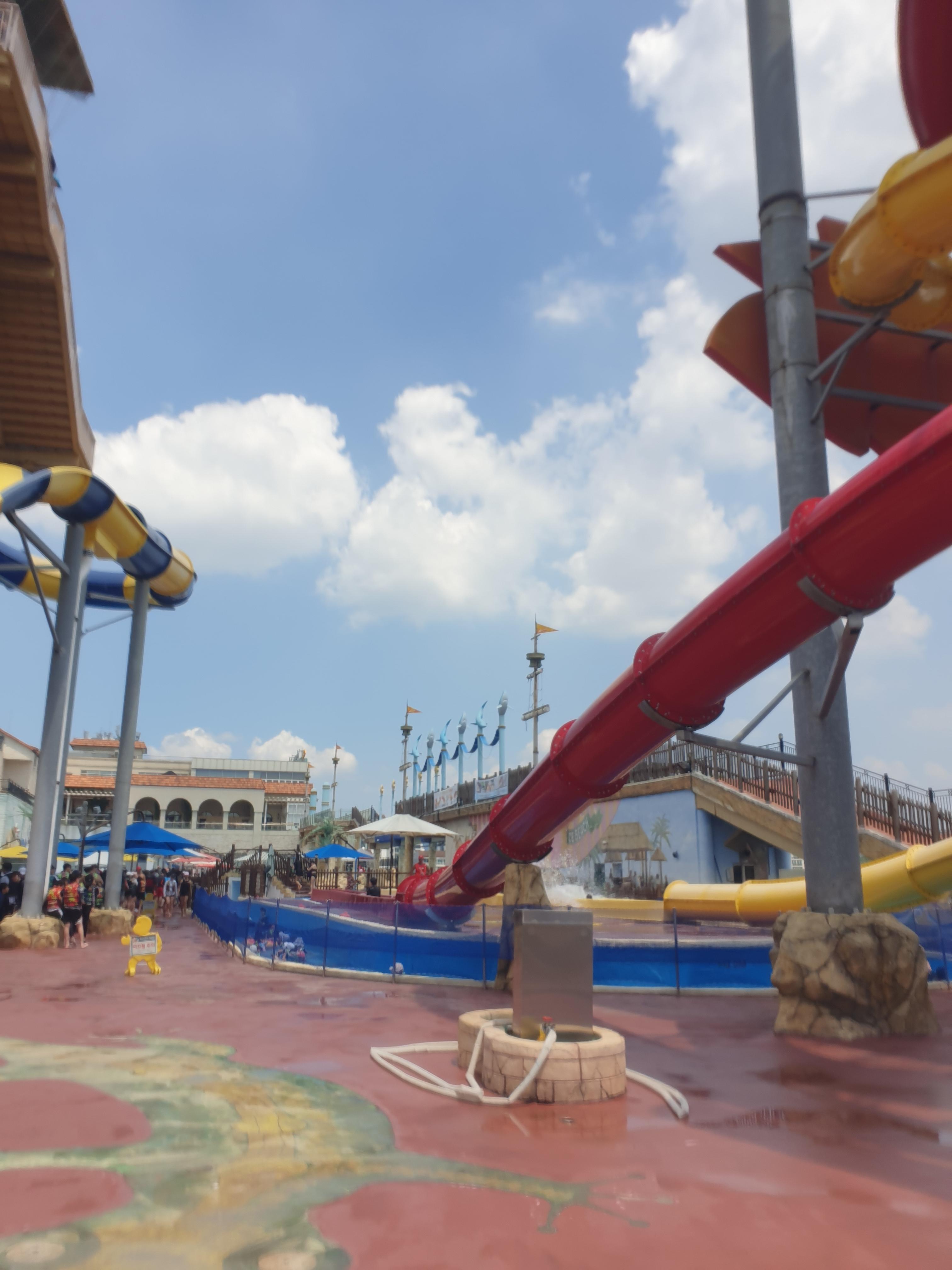 원마운트 미끄럼틀