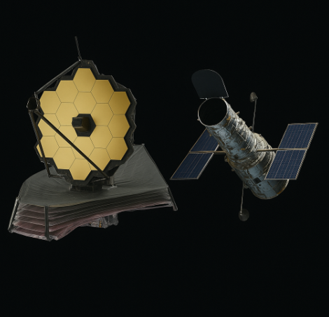 제임스 웹과 허블