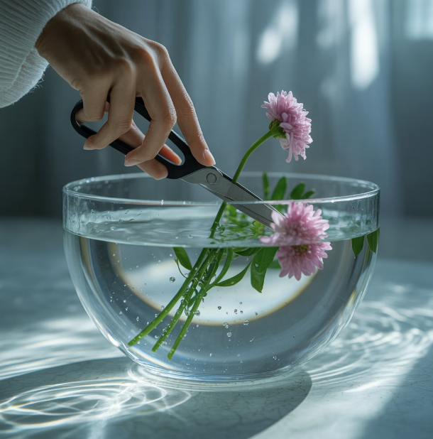 목마른 줄기를 위한 특별한 물올림