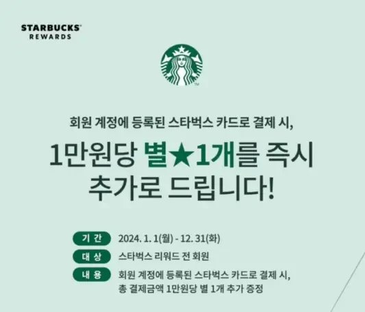 스타벅스 별 적립 방법 정리3