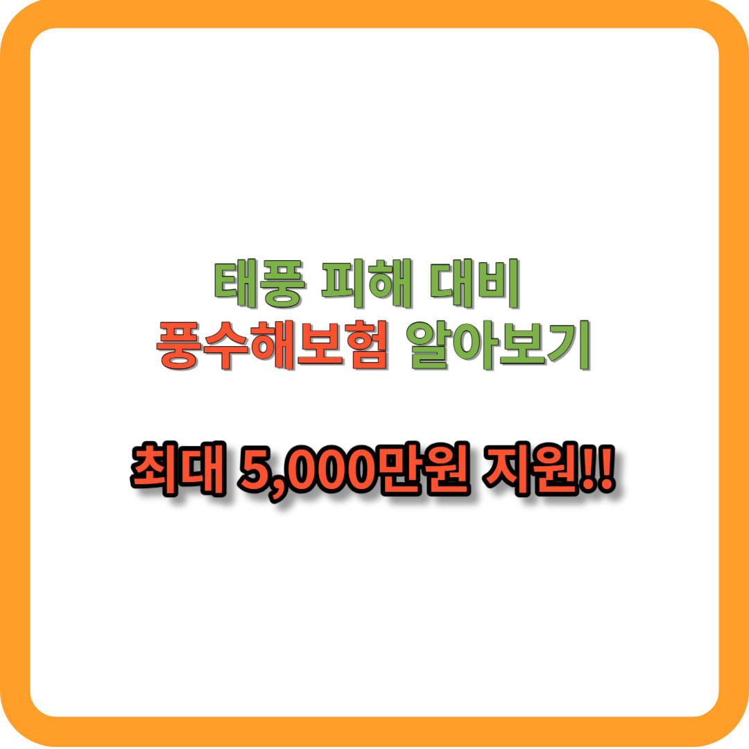 풍수해보험