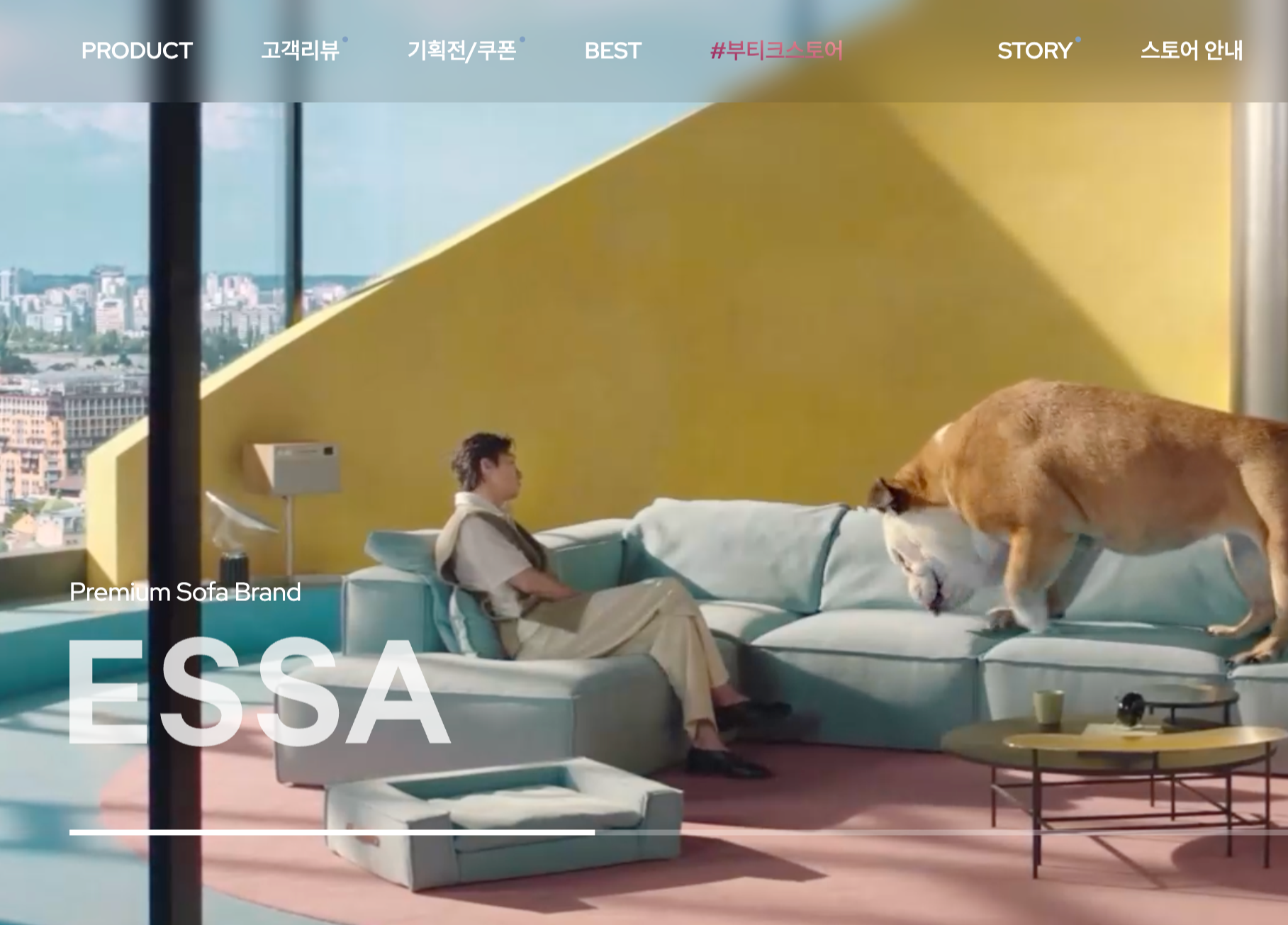 국내 가구 브랜드가 출시한 반려동물 가전/가구 국내 가구 브랜드가 출시한 반려동물 가전/가구