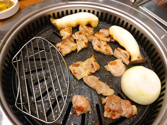 목살구이