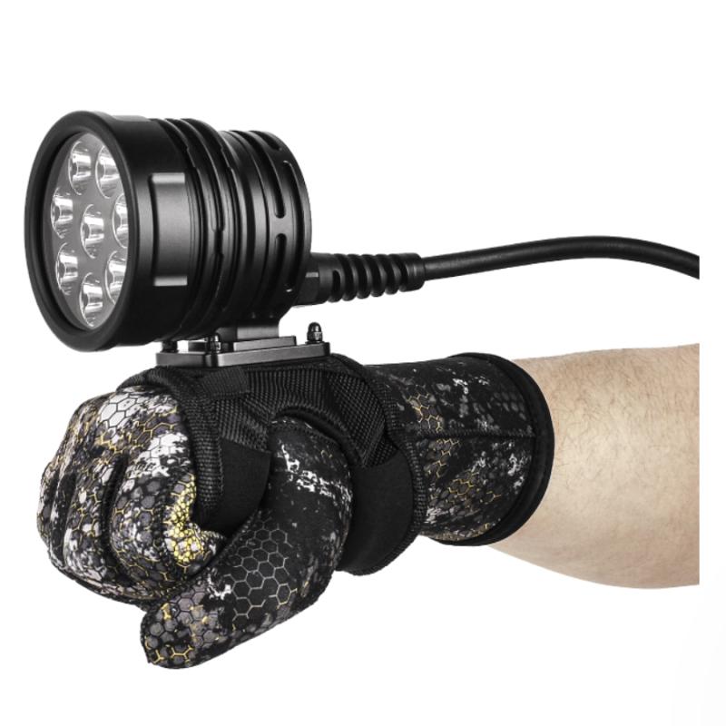 엘프다이브 해루질 써치 수중 랜턴 워킹 스킨 후레쉬 ELF DIVE19000 A 타입