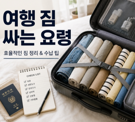 여행시 짐 싸는 요령