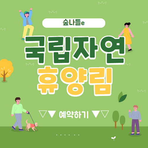 국립자연휴양림-예약방법-성수기