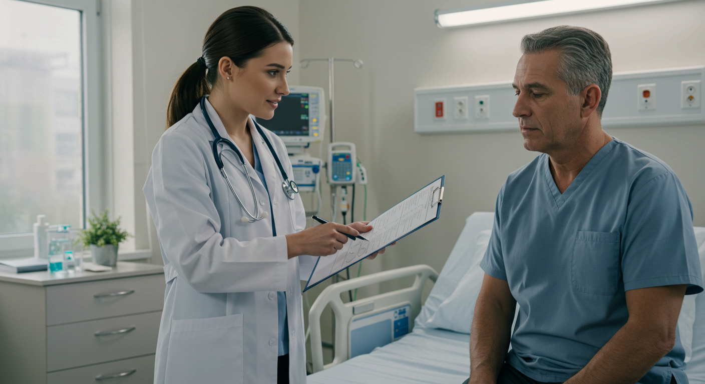 구토와 복부 팽만&amp;#44; 장폐색 의심