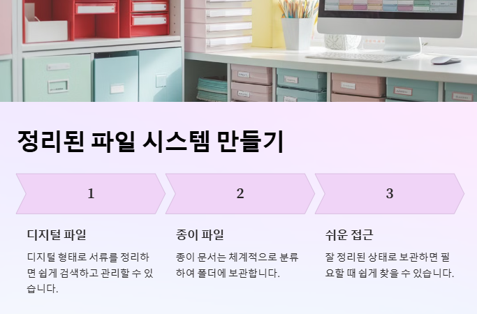 정리된 파일 시스템 만들기