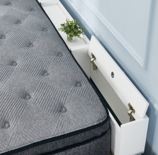 침실 틈새수납장 이미지