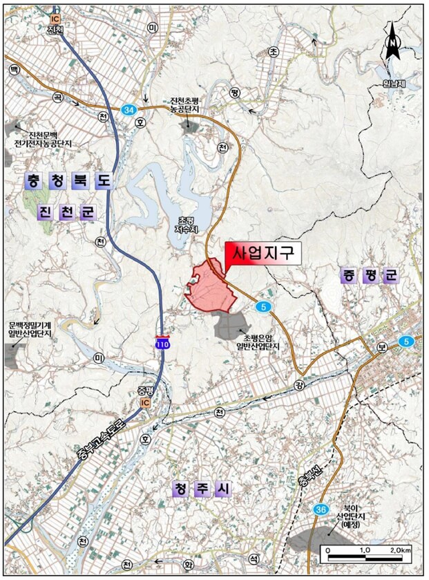 충북 진천 초평산업단지