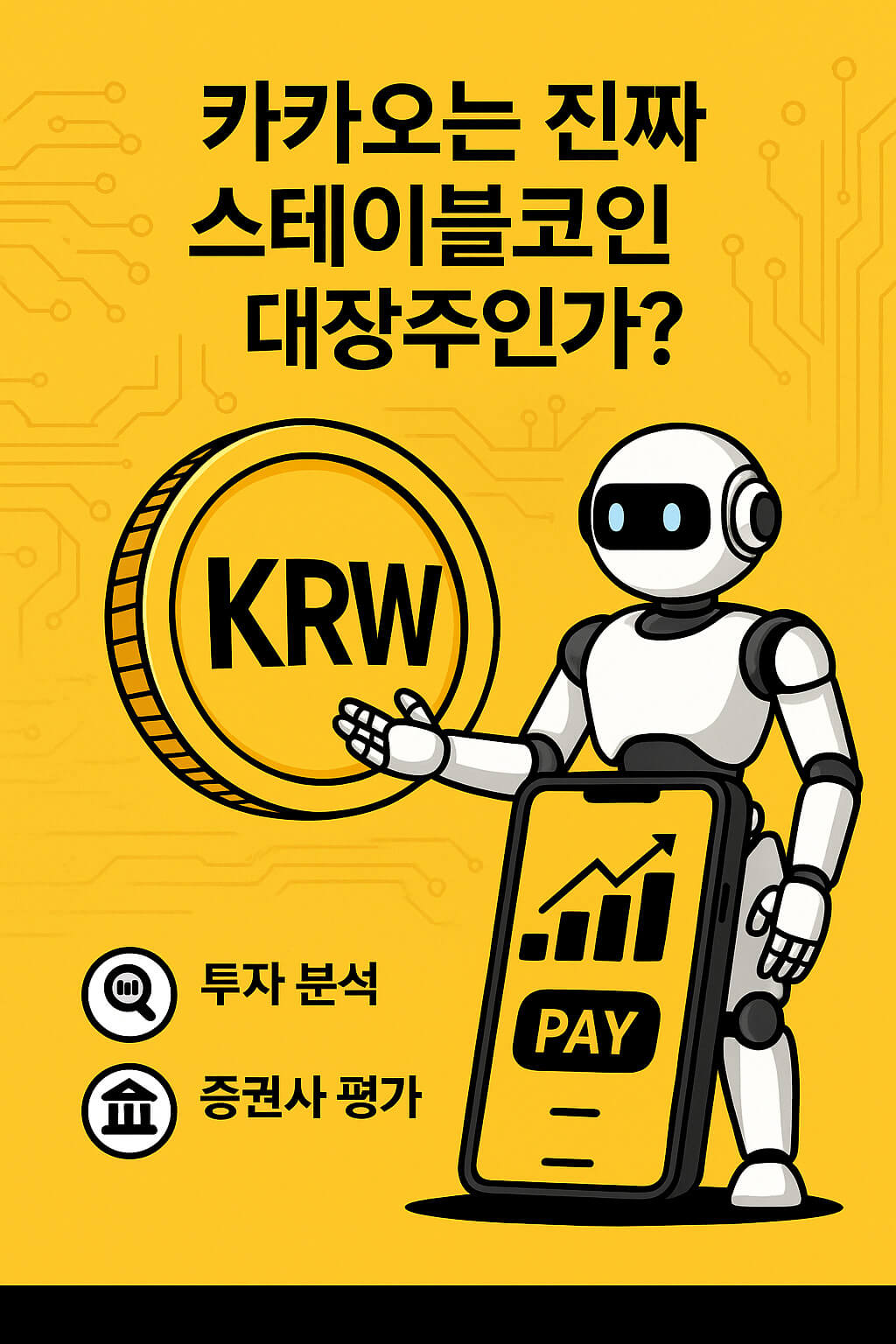 카카오는 진짜 스테이블코인 대장주인가?