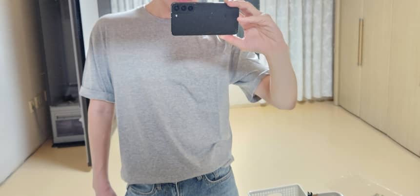 무신사 스탠다드 쿨탠다드 릴렉스핏 반팔