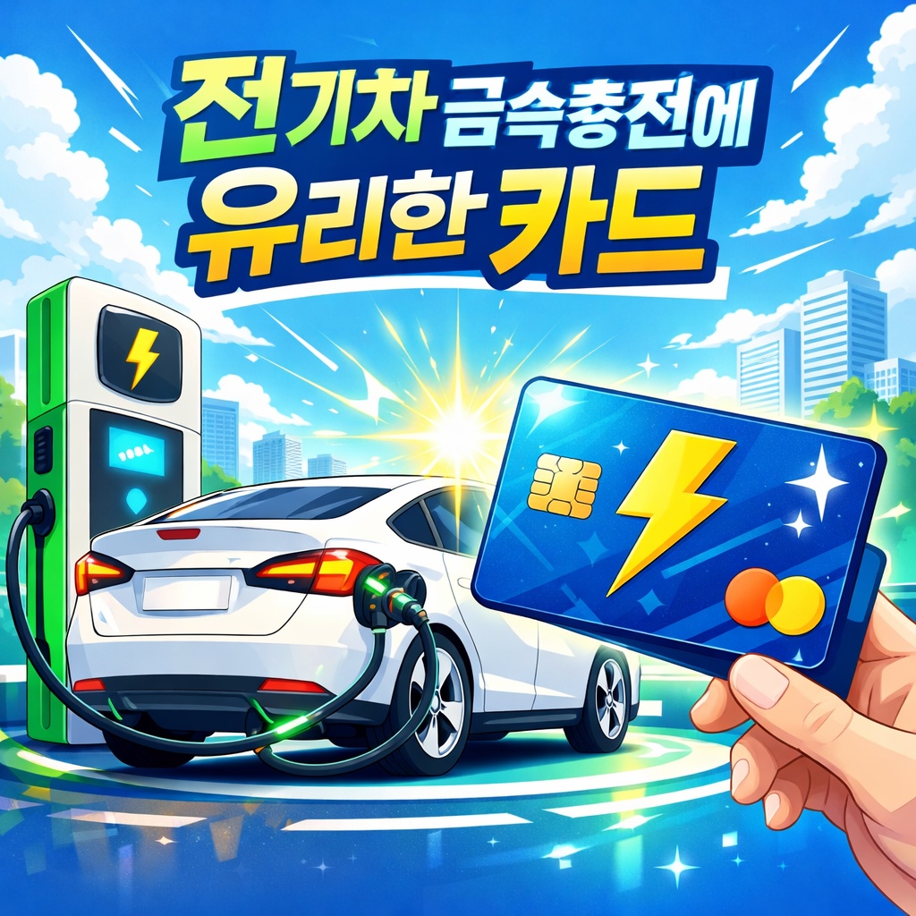전기차 급속충전에 유리한 카드 TOP 정리