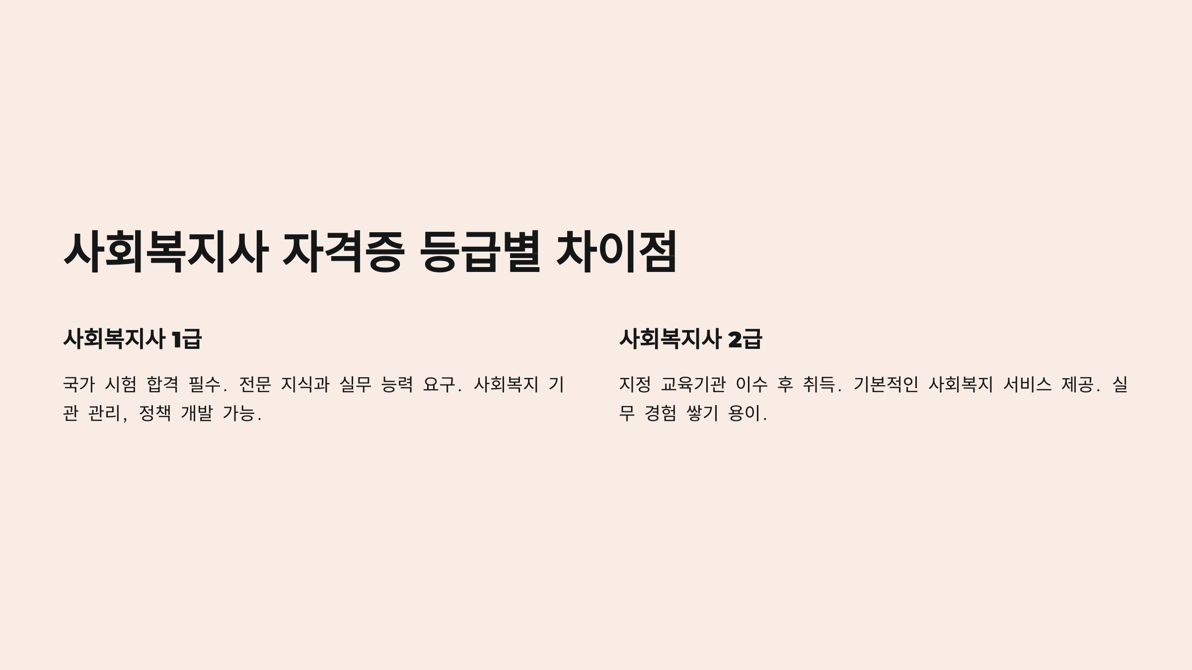사회복지사 자격증 취득방법