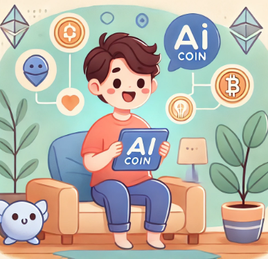 AI 코인 투자하는 초보 투자자