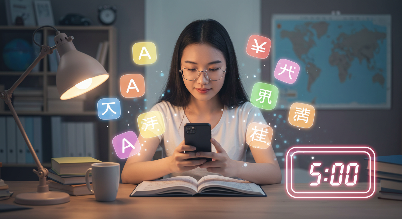 매일 5분, 외국어 단어 외우기 앱 추천 및 학습법에 관한 이미지