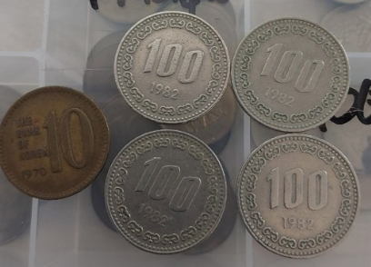100원 희귀동전 연도별 가격