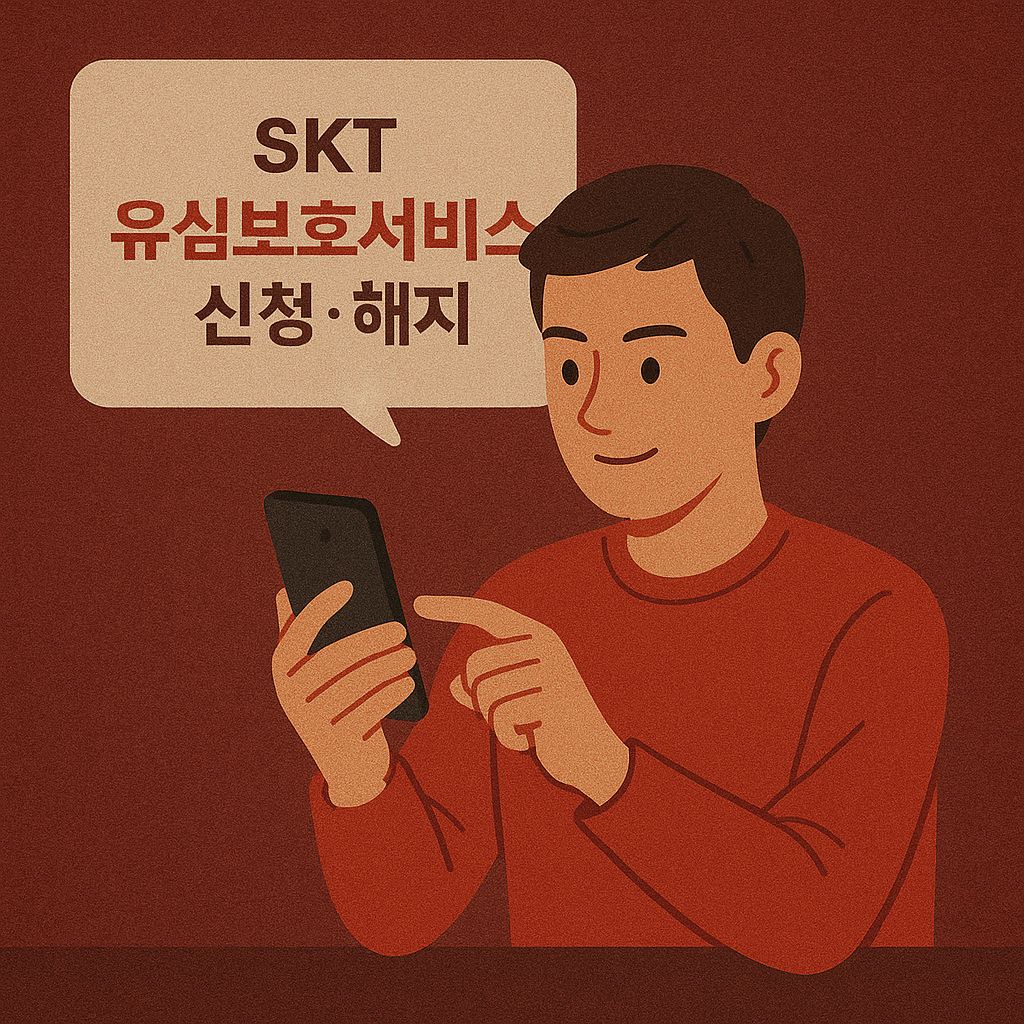 SKT 유심보호서비스 신청·해지 방법 완벽 정리