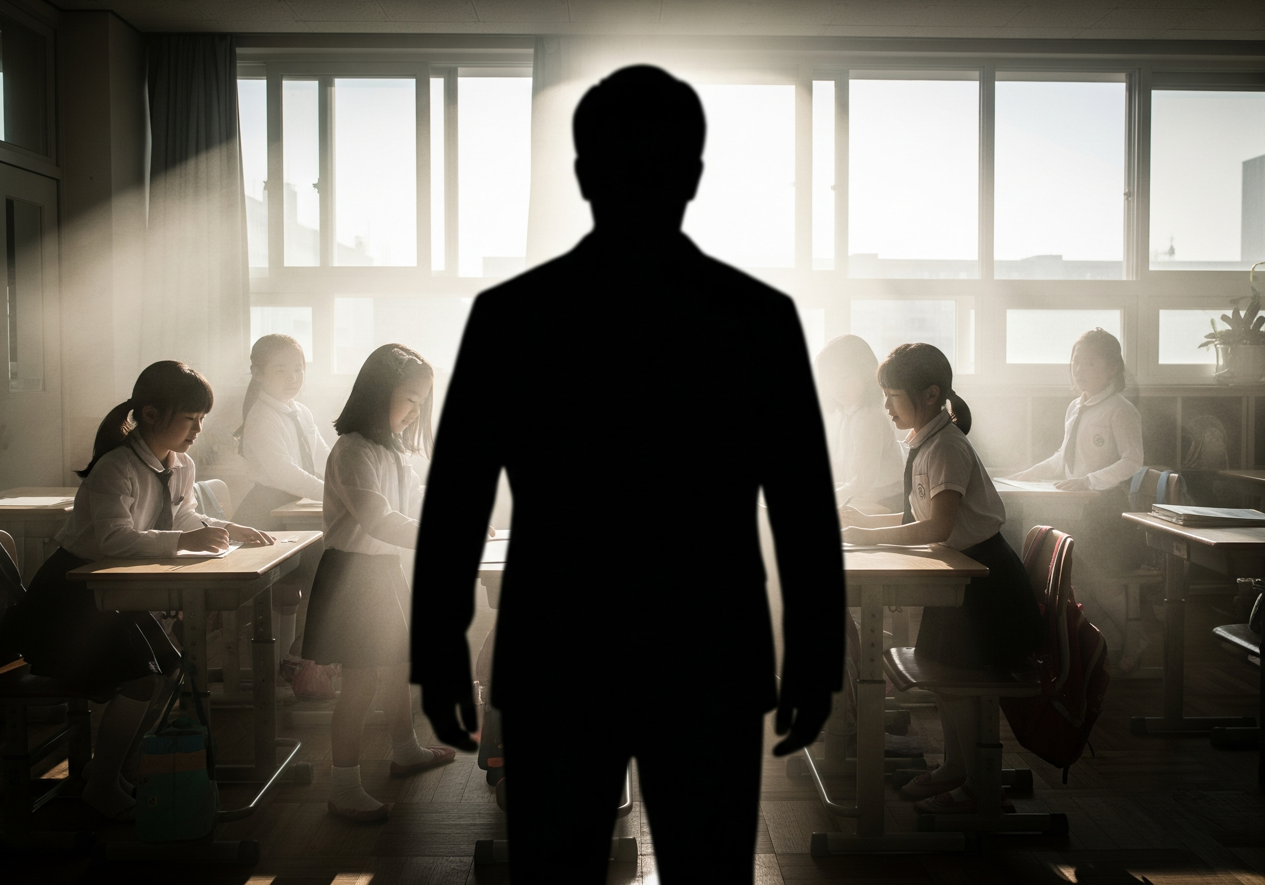 서울의 한 초등학교 남성 교사