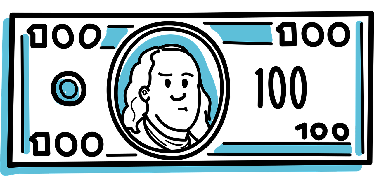 돈 지폐사진 그림