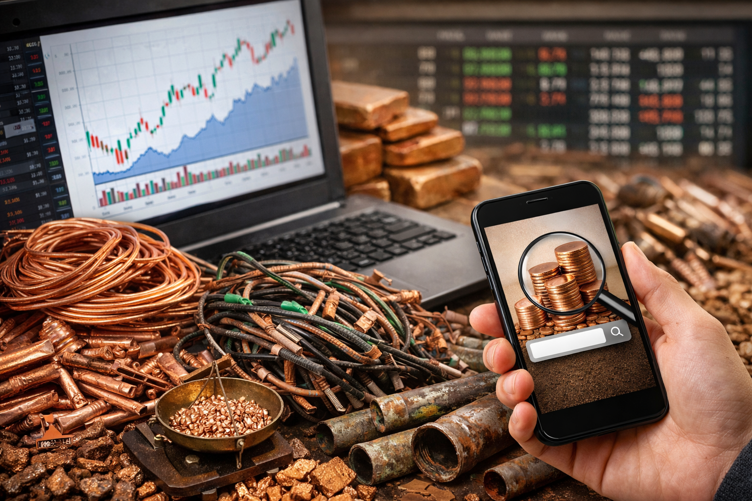 고물상 구리 시세 조회 방법 총정리|오늘 구리 가격 제대로 확인하는 법 관련 사진