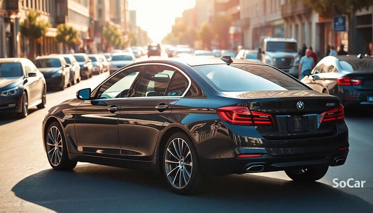 BMW 5시리즈, 쏘카 통해 카세어링 서비스..차량 공유 확산