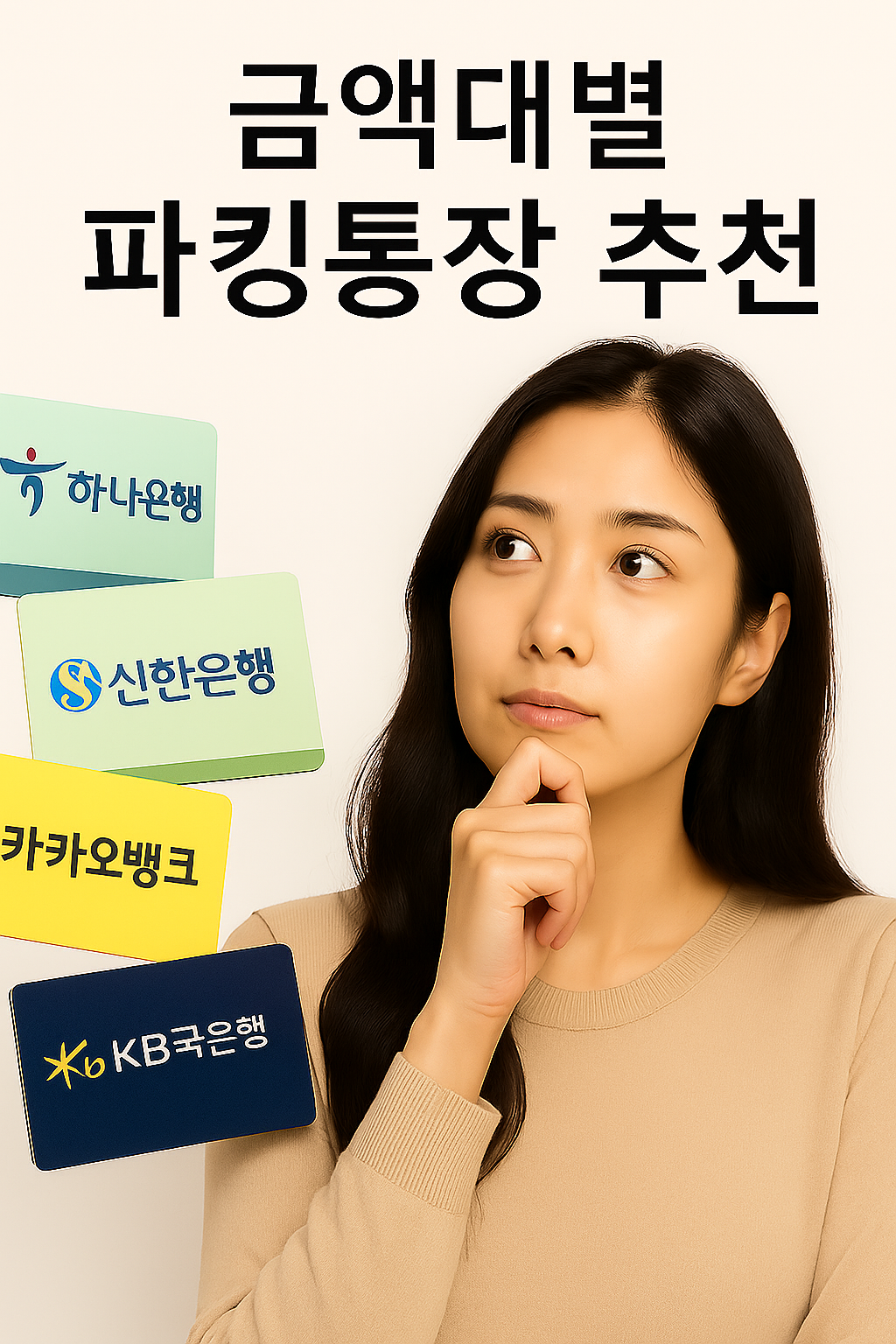 금액대별 파킹통장 추천 List