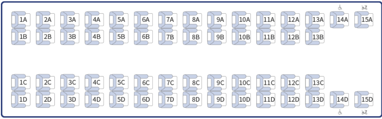 정선아리랑열차 객실안내