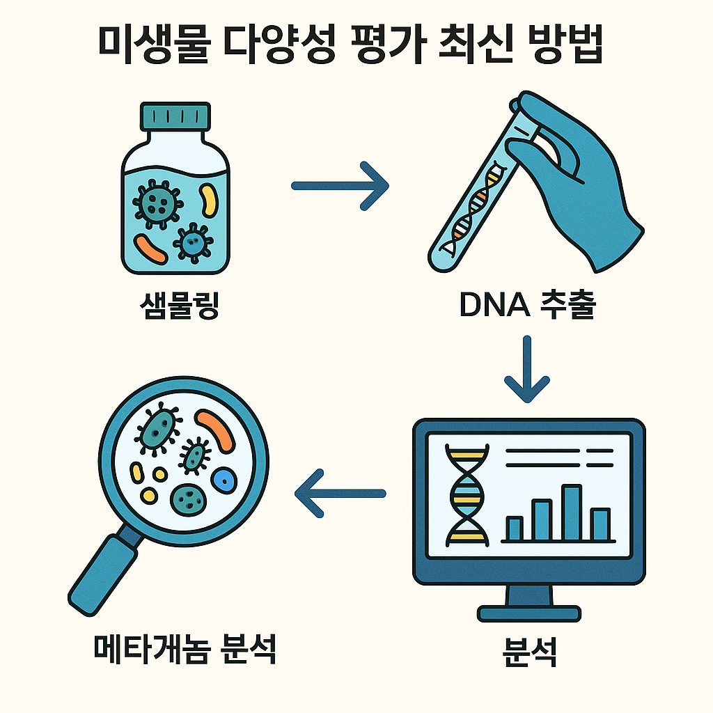 미생물 다양성 평가 최신 방법 관련 사진